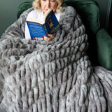 The SnuggleStretch™ Blanket in 'A Blighty Summer'