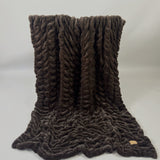 The SnuggleStretch™ Blanket in 'Sunday Scaries'