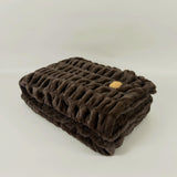The SnuggleStretch™ Blanket in 'Sunday Scaries'