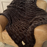 The SnuggleStretch™ Blanket in 'Sunday Scaries'