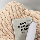 The SnuggleStretch™ Blanket in 'Very Demure'