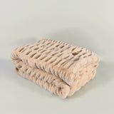 The SnuggleStretch™ Blanket in 'Very Demure'